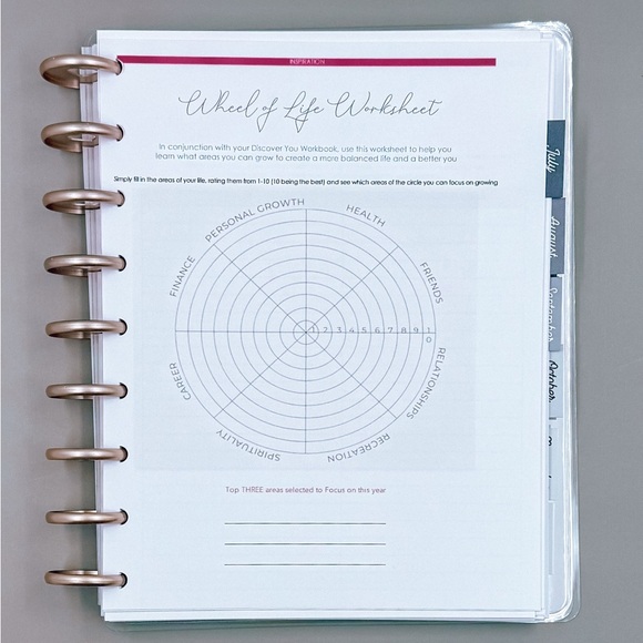 Stylish Brown and White Home Office Planner - Picture 5 of 12